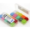 Sybai  Fine UV Ice Dubbing Box Bright Colours