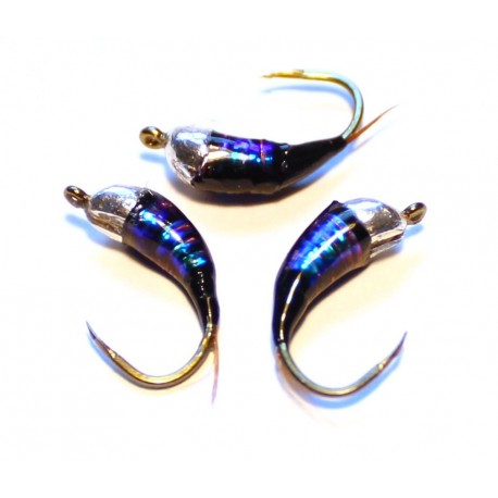 PIA10 Gasolina TieBlue Ninfa Perdigon Cuerpo tungsteno