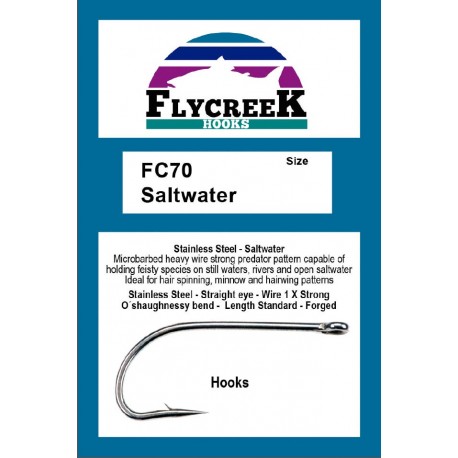 Anzuelo FlyCreek FC70 Salwater