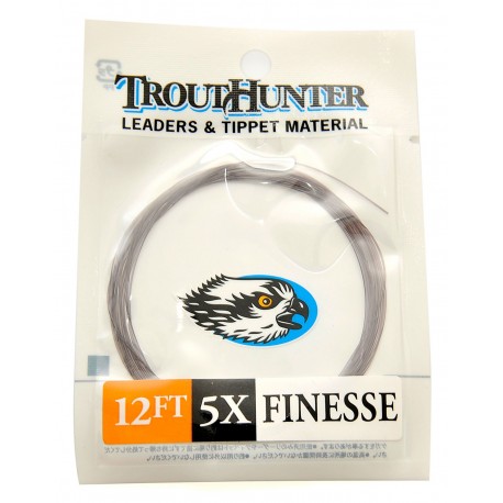 Bajo de linea TroutHunter Finesse Leader 12ft