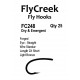 Anzuelo FlyCreek FC248 Dry & Emergent