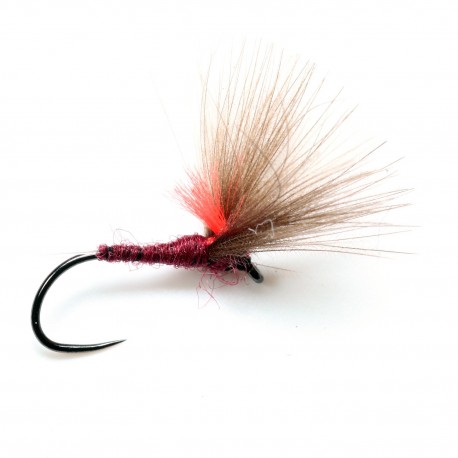 HV28 Baron Rojo Rite 13  Mosca Seca High Visibility