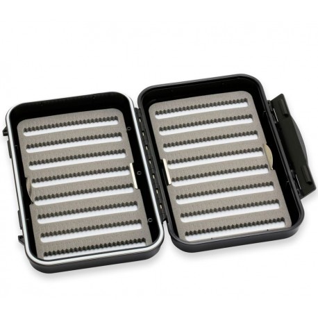 Caja de moscas estanca C&F Midge Fly Case Medium - Black