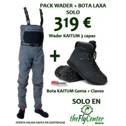 Pack Vadeador   Bota Guideline Kaitum XT