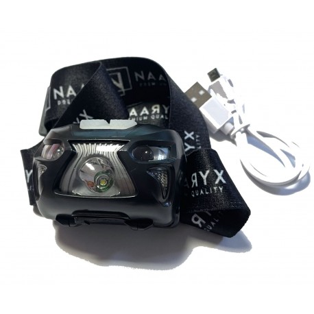 Linterna Frontal Recargable USB FlyCreek