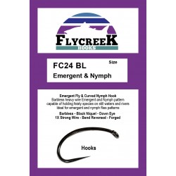 Anzuelo sin muerte FlyCreek FC24 BL