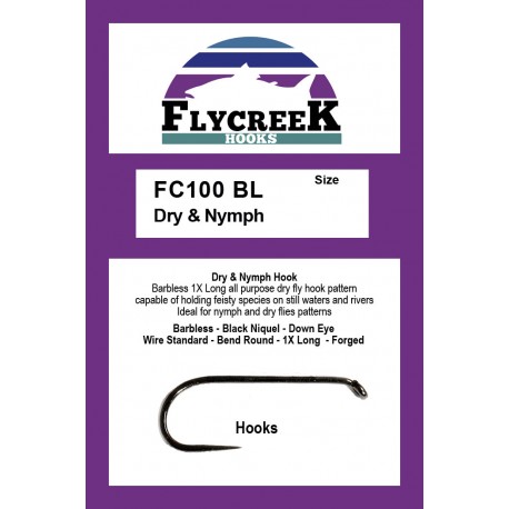 Anzuelo sin muerte FlyCreek FC100 BL