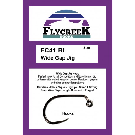 Anzuelo sin muerte FlyCreek FC41 JIG BL