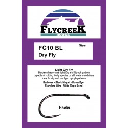 Anzuelo sin muerte FlyCreek FC10 BL Light Dry