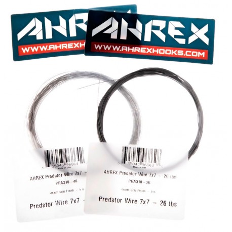 Linea de Acero Ahrex Predator Wire 7x7 40lbs