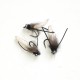 SC08 - Larva White Worm Streamer 