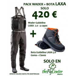 Vadeador Guideline LAXA 2.0 + bota LAXA 3.0 de REGALO