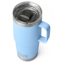 Taza Termo YETI Rambler 20 Oz Travel Mug (591ml) - Big Sky Blue