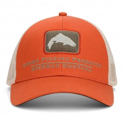 Gorra Simms Double Haul Icon Trucker Simms Orange