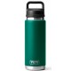 Botella Termo YETI Rambler 26 Oz Bottle Chug( 760ml) - Black Forest Green