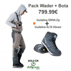 Vadeador Guideline Driva Zip + Bota ALTA