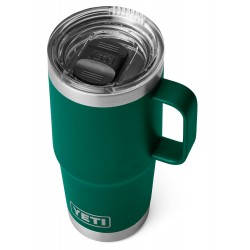 Taza Termo YETI Rambler 20 Oz Travel Mug (591ml) - Black Forest Green
