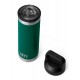Botella Termo Yeti Rambler 18 Oz Bottle Chug (532ml) - Black Forest Green