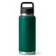 Botella Termo YETI Rambler 36 Oz Bottle Chug (1065ml) - Black Forest Green