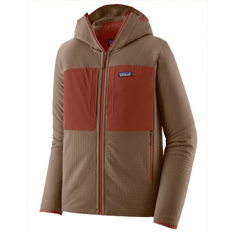 Regulador Patagonia R2 TechFace Hoody - Marlow Brown