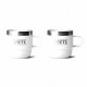 Taza Termo YETI Rambler 6 oz (177 ml) Stackable Mugs- White