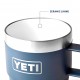 Taza Termo YETI Rambler 6 oz (177 ml) Stackable Mugs- White