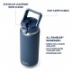 Botella Termo Yeti Rambler 26 Oz Bottle STRAW CAP (760ml)  Navy