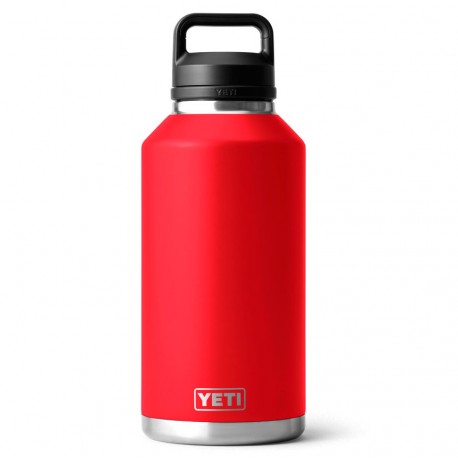 Botella Termo YETI Rambler 64 Oz Bottle Chug (1.9 L) Rescue Red