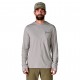 Camiseta Patagonia Cool Sun hoody - Crisp Grey Fitz Roy Trout
