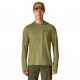 Camiseta Patagonia Cool Sun hoody - Caper Green Fitz Roy Trout