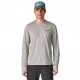 Camiseta Patagonia Cool Sun Shirt - Crisp Grey Fitz Roy Trout