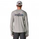 Camiseta Patagonia Cool Sun Shirt - Crisp Grey Fitz Roy Trout