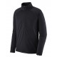 Camiseta interior Patagonia  Midweight Zip Neck Black