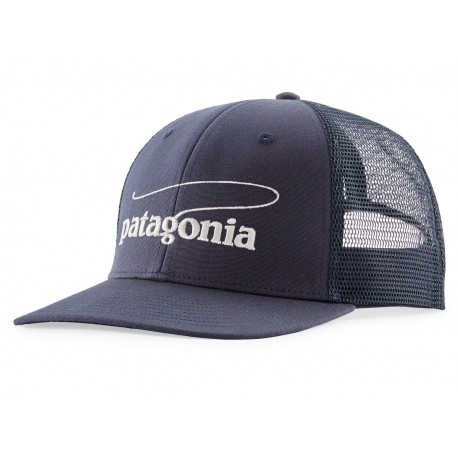Gorra Patagonia Take a Stand Trucker Hat - Casting Logo Smolder Blue
