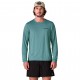 Camiseta solar patagonia L/S Cap Cool Sun Shirt- Fitz Roy Trout - Blue Sage