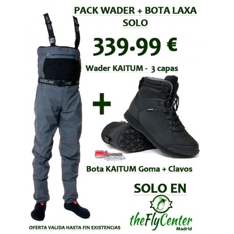 Vadeador Guideline Kaitum XT + bota Kaitum de REGALO