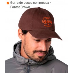 Gorra Guideline  Fly Fishing Cap Forest Brown