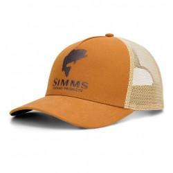 Gorra Simms Double Haul Trucker Sepia