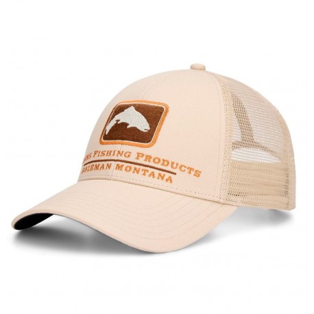 Gorra Simms Trout Icon Trucker Burnished Clay