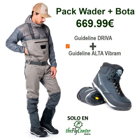 Vadeador Guideline Driva + Bota ALTA NGx