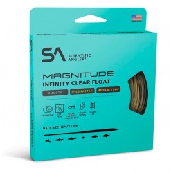 Linea Scientific Anglers Magnitude Smooth Infinity Buckskin/10' Clear Tip 