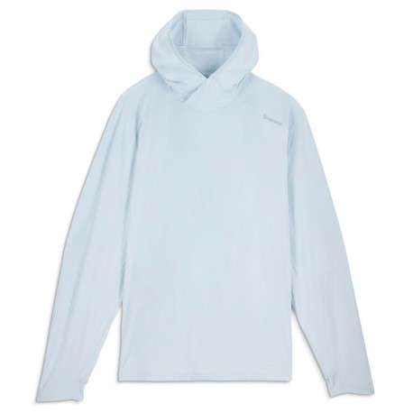 Camiseta Simms Sflex Hoody Bimini Blue