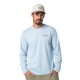 Camiseta Solar Guideline Sunwick Crewneck Tropical Blue