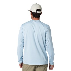 Camiseta Solar Guideline Sunwick Crewneck Tropical Blue
