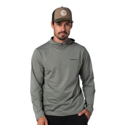 Camiseta Solar Guideline Capucha Sunwick Hoodie Grey