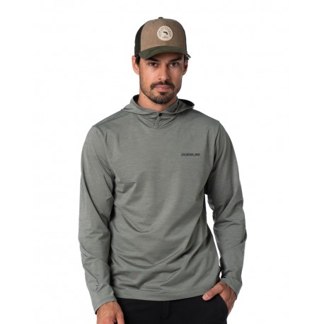 Camiseta Solar Guideline Capucha Sunwick Hoodie Grey