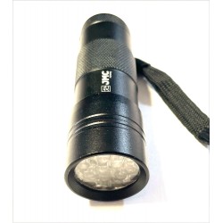Linterna JMC 12 Leds luz UV Power
