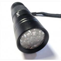 Linterna JMC 12 Leds luz UV Power