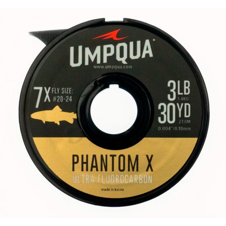 Fluorocarbono Umpqua PHANTOM X