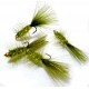 Woolly bugger Oliva - Mosca para la pesca de Trucha